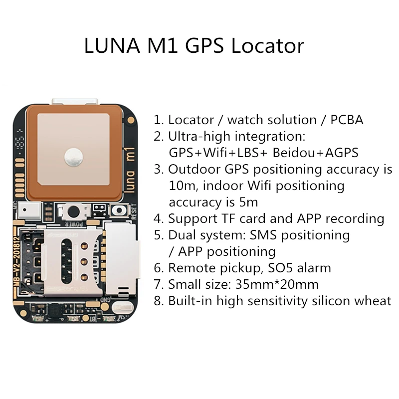 GPS Tracker GSM GPS Wifi Locator SOS Alarm APP Tracking TF Card Voice Recorder Dual System Fahrzeug