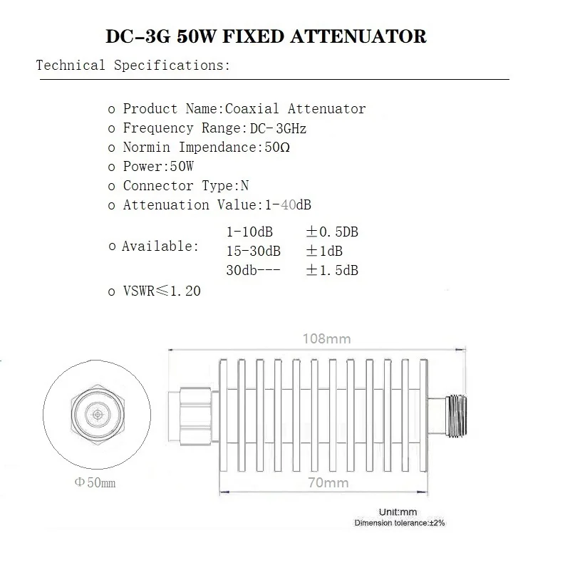 ATT-3G50W40DB-N