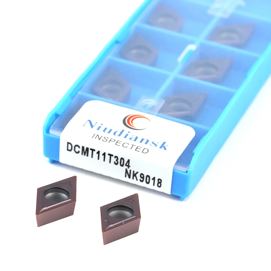 

DCMT11T304 NK9018 DCMT11T308 NK9018 Carbide CNC lathe turning insert High-quality cutting inserts for processing stainless steel