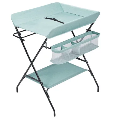 Стол для пеленок для новорожденных, массажный сенсорный стол для купания, пеленальный стол для младенцев, многофункциональная Легкая Складная станция для ухода