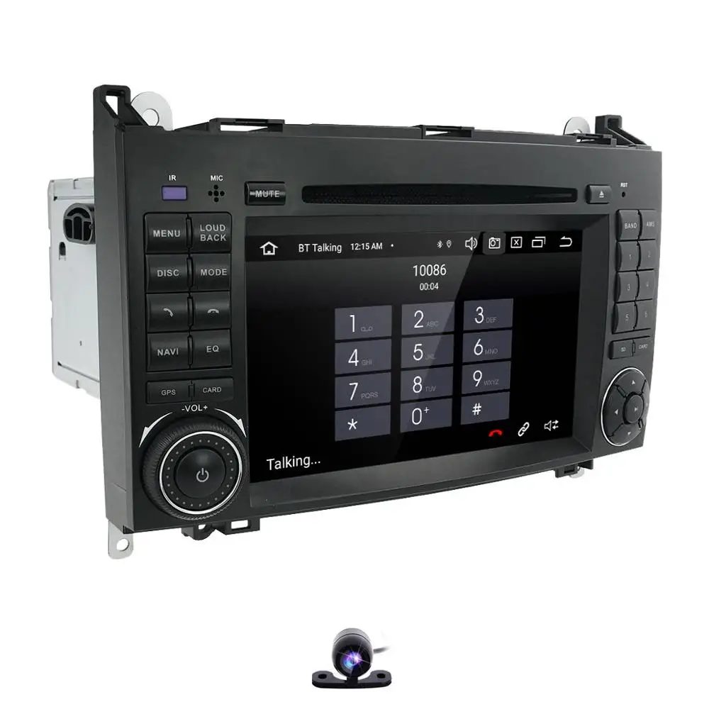 Автомагнитола 2 Din 7 дюймов DVD GPS навигация для Mercedes Benz B200 класс A B W169 W245 Viano Vito W639