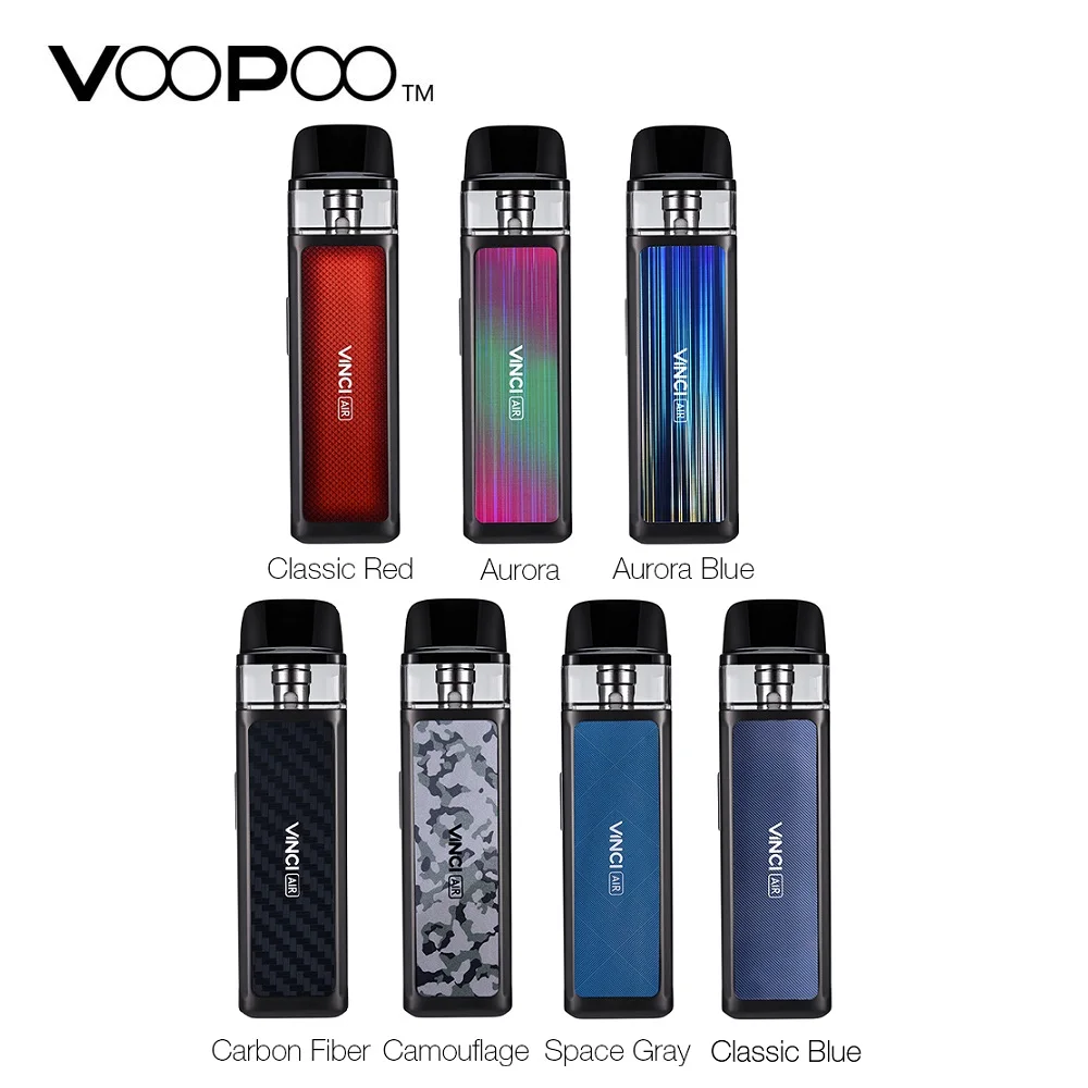 Оригинальный комплект VOOPOO VINCI AIR Pod с батареей 900 мАч баком 4 мл катушкой PnP