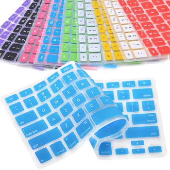 

Silicone Keyboard Cover Protector Skin for Apple Pro 13 15 17， Pro Air 13 Soft keyboard stickers 9 Colors