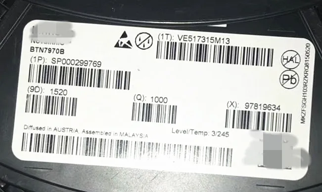 BTN7970B H мост мотор драйвер автомобильной 8-Pin(7 + вкладкой) D2PAK | Электроника