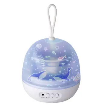 

Colorful Starry Sky Projector Moon Night Light Battery Operated USB Charging Rotating Night Light Projection Lamp