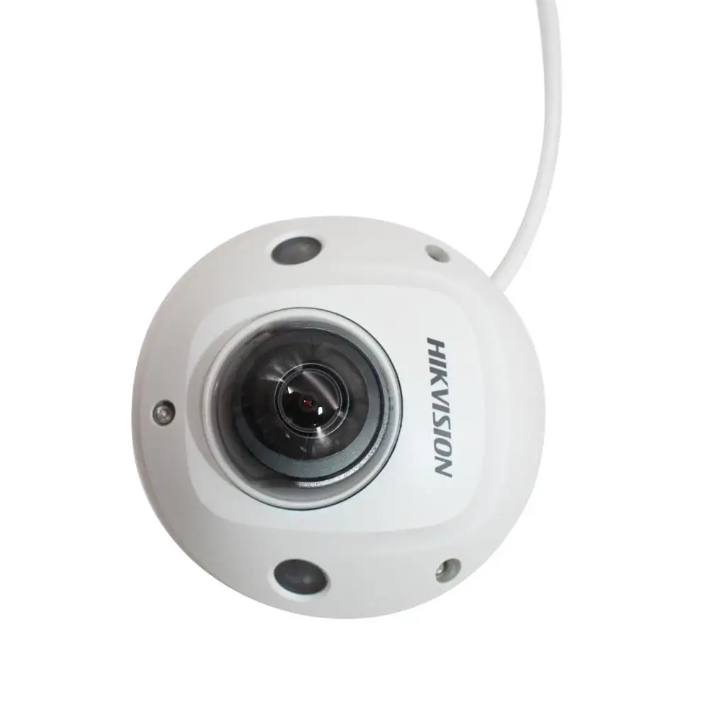 Hikvision камера видеонаблюдения наружная DS-2CD2555FWD-IS 5MP ИК Мини купольная POE камера безопасности s встроенный микро H.265+ SDslot