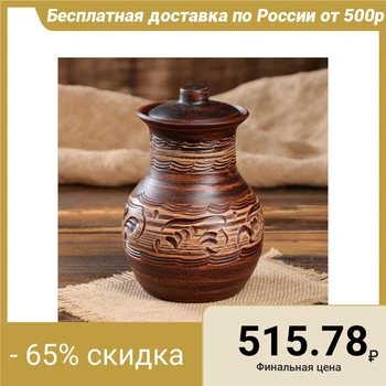 

Jug "Krynka" 0.5 l, with lid