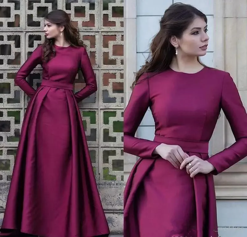 2020 Druif Moeder van de Bruid Jurken A Line Lange Mouwen Formele Godmother Avond Wedding Party Gown vestido de madrinha plus 2020 Druif Moeder van de Bruid Jurken A Line Lange Mouwen Formele Godmother Avond Wedding Party Gown vestido de madrinha plus