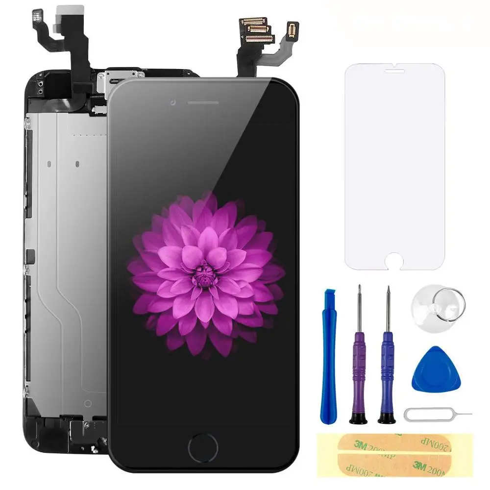 

Flylinktech for iPhone 6S Screen Replacement LCD Display 3D Touch Screen Digitizer Assembly with Repair Tool Screen Protector