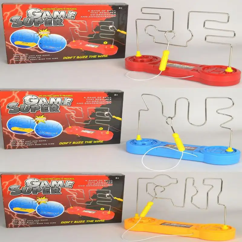 Интеллектуальная игрушка Fire Wire Shock Electric Touch лабиринт для обучения концентрации