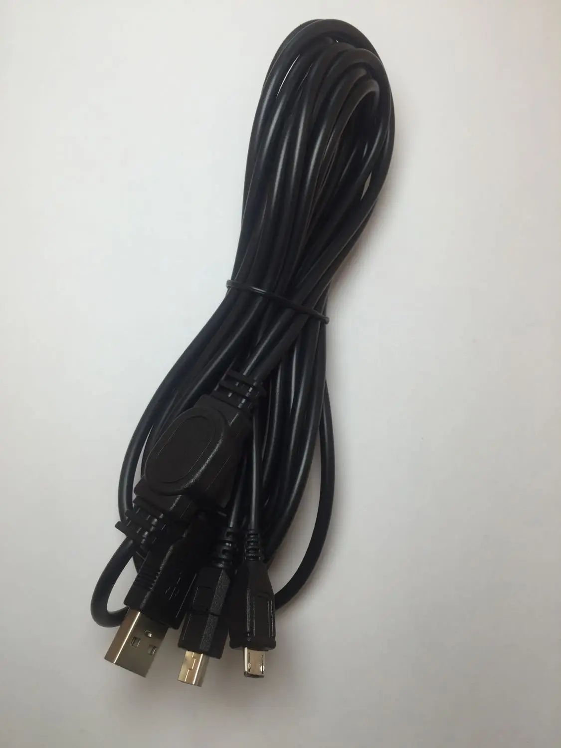 100 шт. Высокое качество 3 5 м 2 в 1 USB зарядное устройство провод зарядный кабель шнур