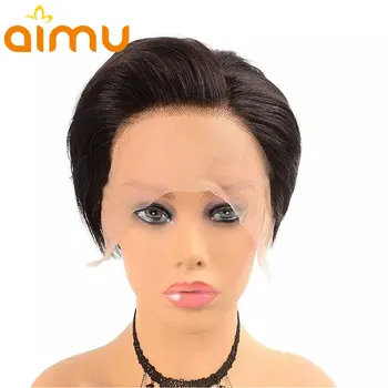 

Pixie Cut Wig 13x4 Lace Front Human Hair Wigs Glueless Short Straight Closure Wig Pre Plucked Natural Hairline Brazilian Remy