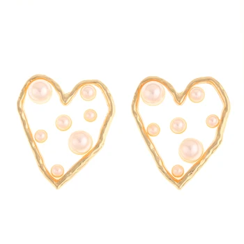 

Cordial Design 50Pcs 33*38MM Jewelry Accessories/Charms/Imitation Pearl/Heart Shape/DIY Making/Hand Made/Earring Findings