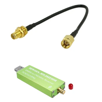 

Long Black Cable SMA Female to Male Coaxial Antenna Adapter & USB Adapter RTL-SDR RTL2832U + R820T2+ 1Ppm TCXO