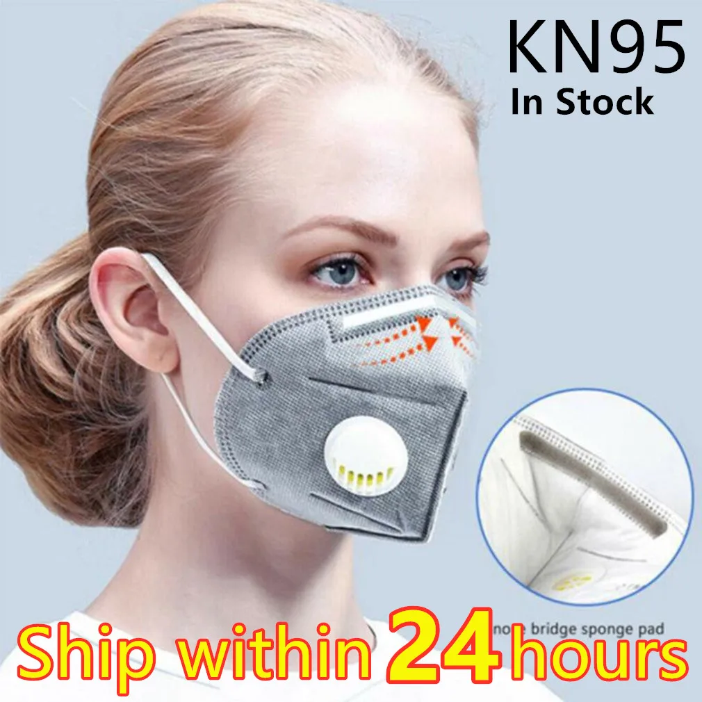 

Reusable KN95 Mask - Valved Face Mask N95 Protection Face Mask As FFP1 FFP2 FFP3 Mouth Cover Pm2.5 Dust Masks 3/5 Layers Filter