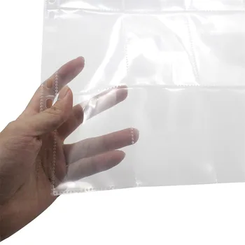 

10pcs Wallet Album Page Collection 90 Pockets Trading Game Card Sets Storage Card Storage Bag Home Storage Bag#25