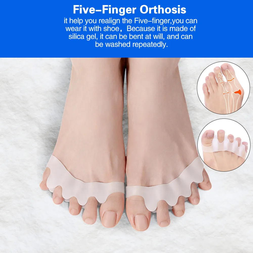 8 / Bunion Corrector & Hallux Valgus Bunion θ ȣ ŰƮ ū ġ ߰ Separatore ȣ Ŀ  