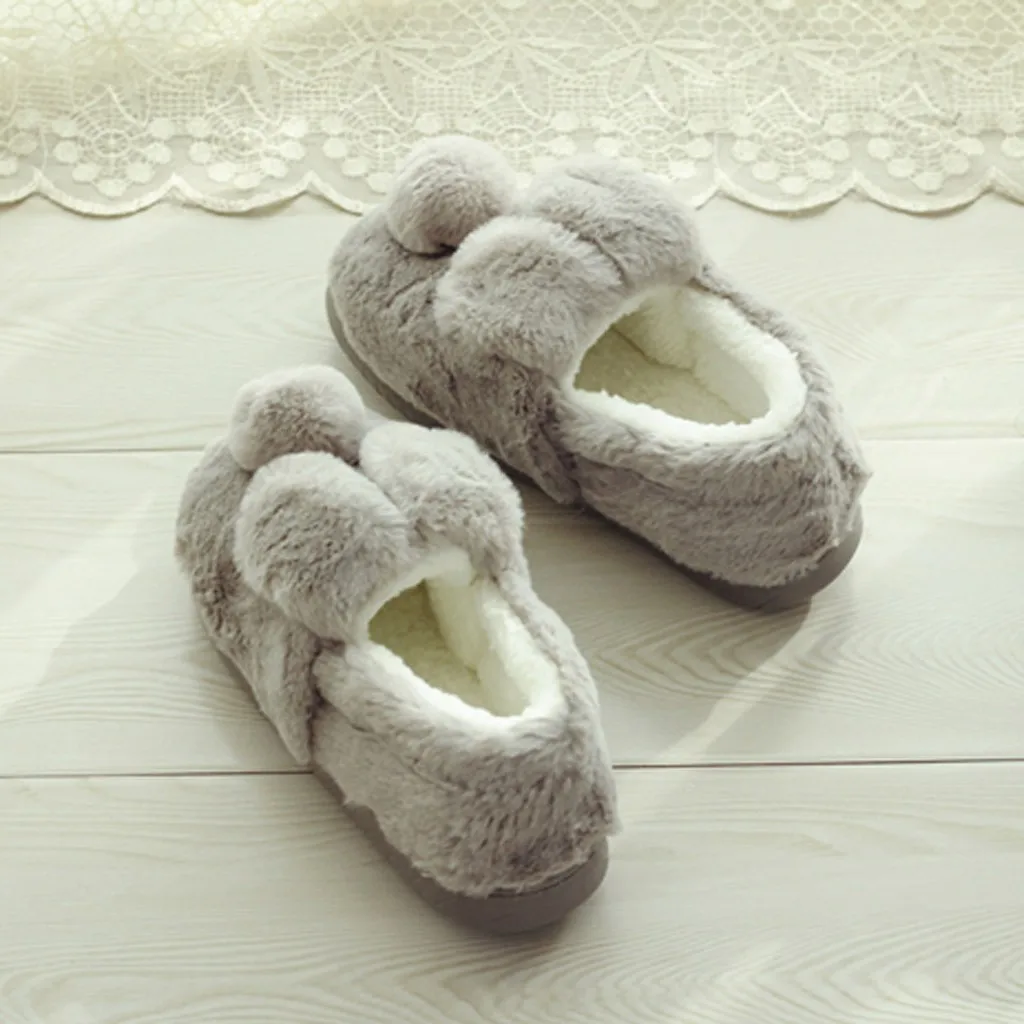 Теплые тапочки на зиму; домашняя обувь; немой милый мягкий плюшевый шар; женская внутренняя обувь; zapatos de mujer; женская обувь; chaussures femme