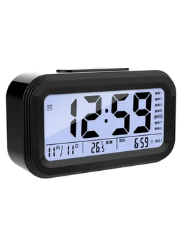 

Led Alarm Clock Temperature Humidity Digital Electronic Clock Led Sveglia Led Wekker Kind 2019 Bedroom Bestselling New 50nz011