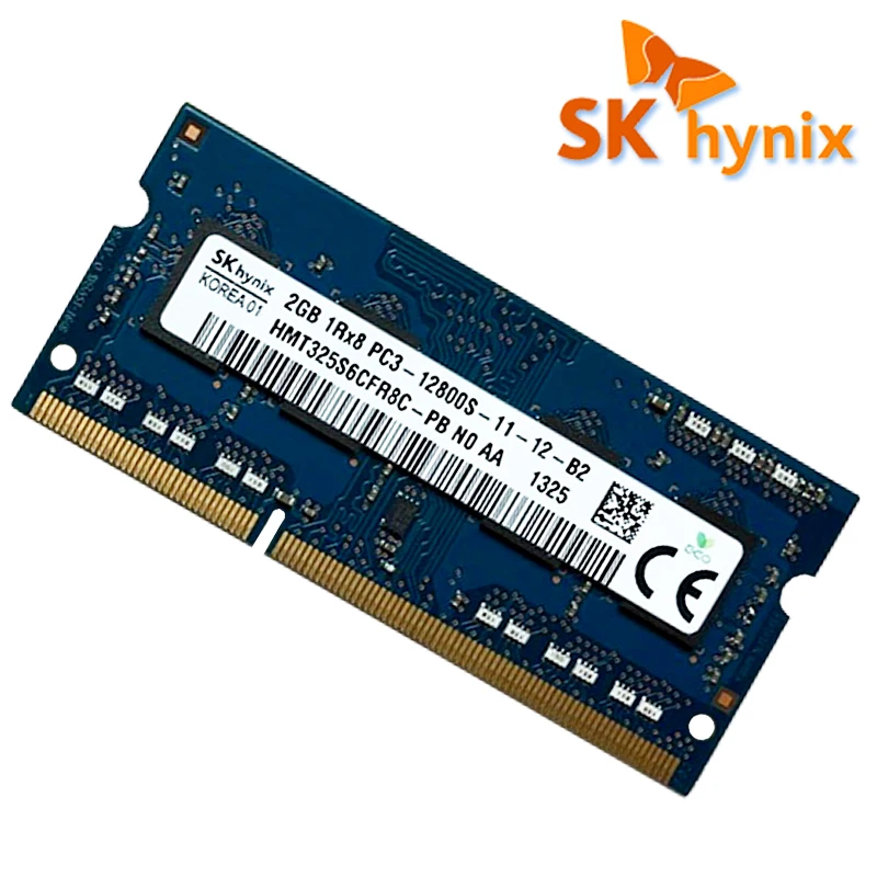 Ddr3 2gb 1600mhz Ram Sodimm Original Sk Hynix Ddr3 Memory Support Memoria Pc3 2g 12800s Notebook Ram - Rams