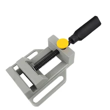 Сверлильный пресс тиски, Диапазон зажима 0-60 мм, быстро снимаемый стол плоские тиски скамья тиски зажим для электрической дрели, алюминиевый сплав