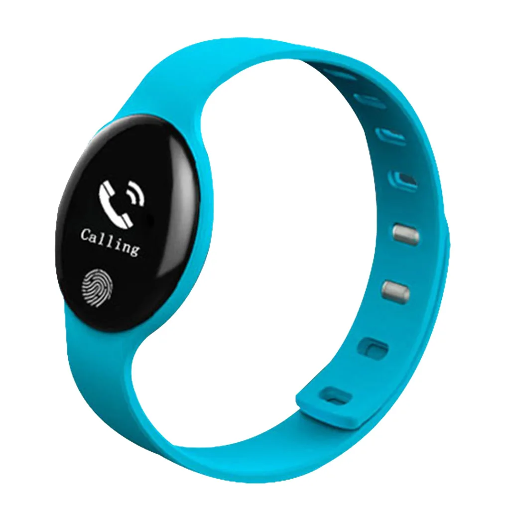 Multi-Function Sports Pedometers Bluetooth Smart Bracelet Fitness Wristband Heart Rate Monitor 0.66inch Touch Screen