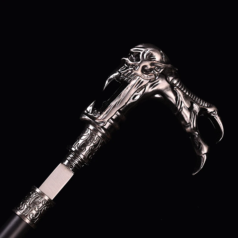 

Cos Self-defense appliances goshawk head sword Can be used as Alpenstocks home decor metal cane