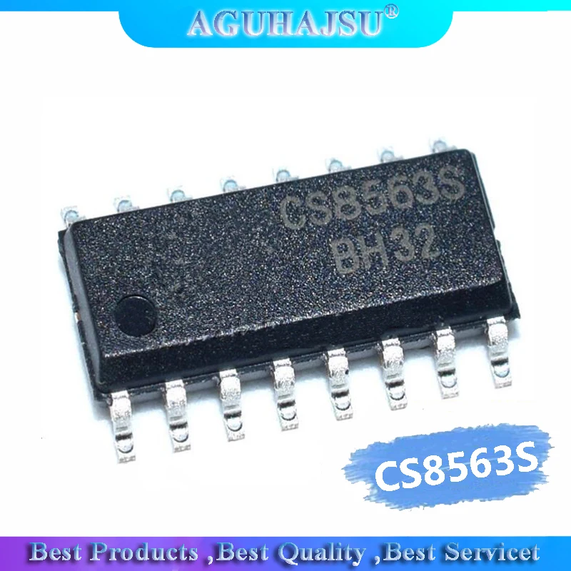 5 шт. CS8563S 4 Вт аудио усилитель класса D микросхема CS8563 sop16|integrated circuit|circuit integre |