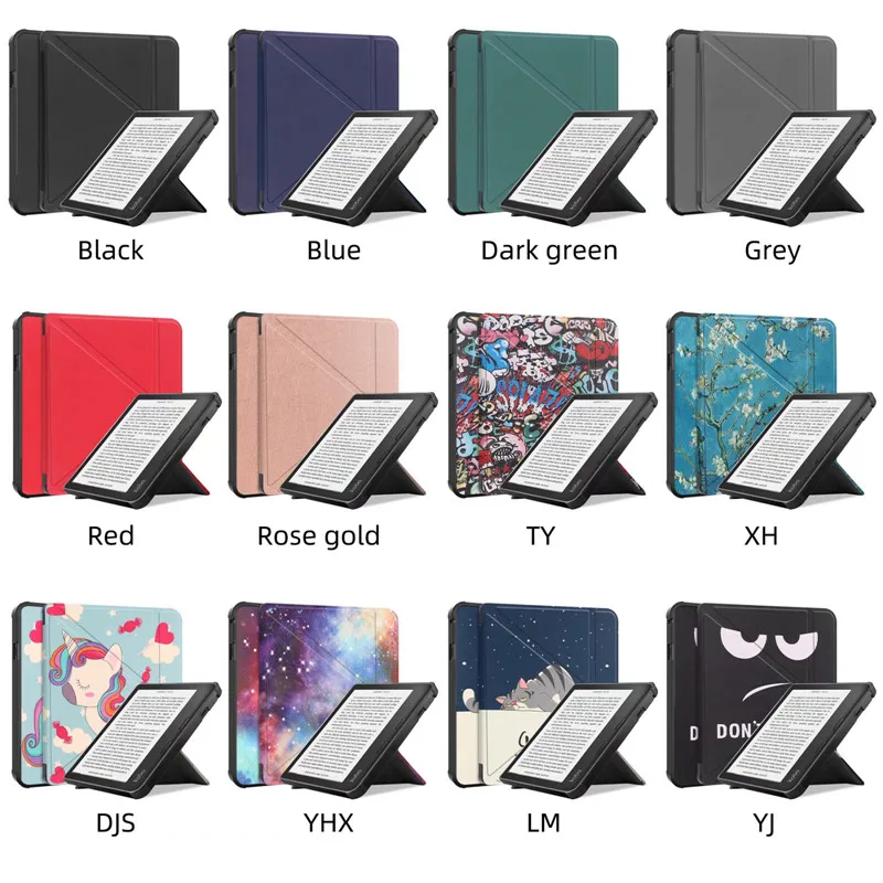 For Kobo Libra 2 Libra2 For Kobo Sage Multi-folding Stand E-book Smart  Cover For Funda Kobo Libra 2nd Gen 2021 7 Inch