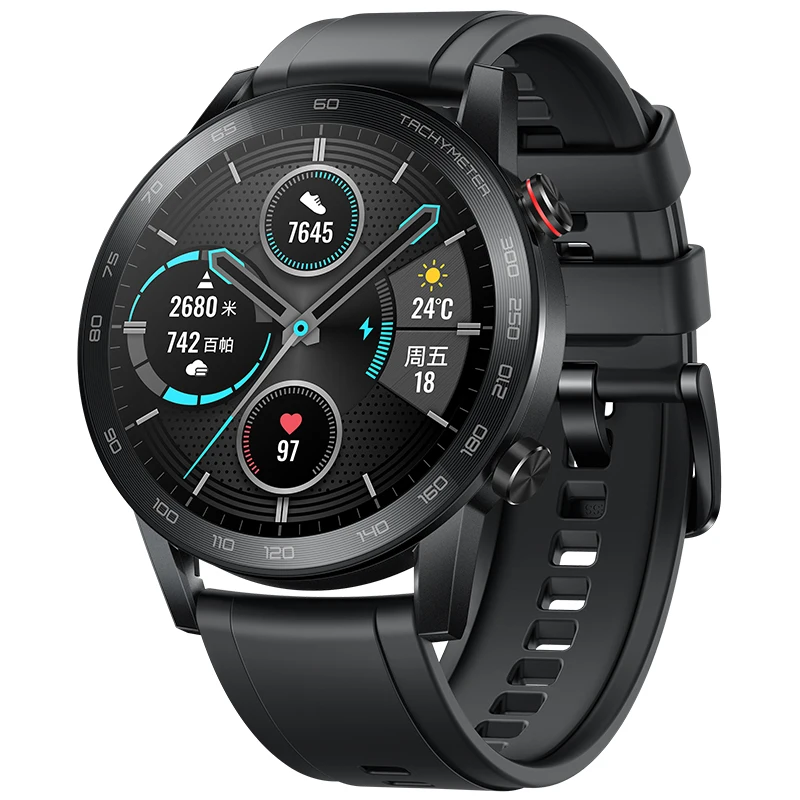 Оригинальные Смарт часы Huawei Honor MagicWatch 2 водонепроницаемые с отслеживанием пульса