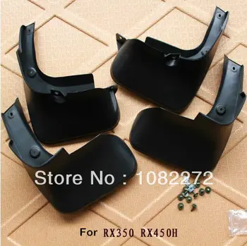 

4pcs Mudguard Mud Flaps Splash Guards For Lexus RX450h 2009-2012 2013