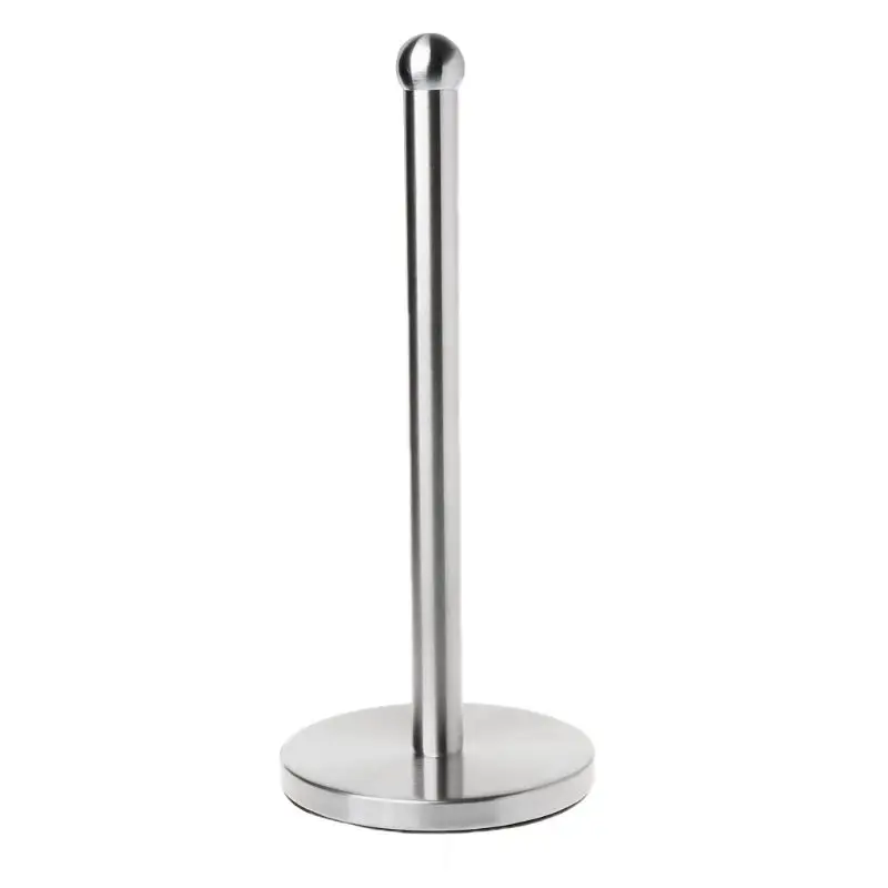 

Single Column Vertical Kitchen Paper Towel Roll Holder Plastic Wrap Storage Bag Holder Bathroom Creative Roll Paper Holder