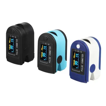

Finger Pulse Oximeter Finger Clip Heartbeat Pulse Oximeter Portable Heart Rate Spo2 Monitor Blood Oxygen Meter Sensor