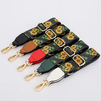 

Colored Belt Bag Strap Accessories For Women Sunflower Adjustable Shoulder Hanger Handbag Straps Decorative Chain Bag
