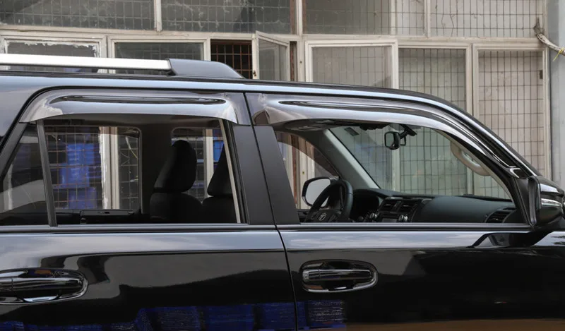 Sansour навесы для Toyota 4runner козырек Авто вентиляционный козырек от солнца для дождливой погоды для Toyota 4runner+ автомобильные аксессуары