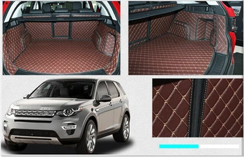 

No Odor Wholy Surrounded Full Covered Special Car Trunk Mats for Discovery Sport 5seats Waterproof Durable Boot Carpets