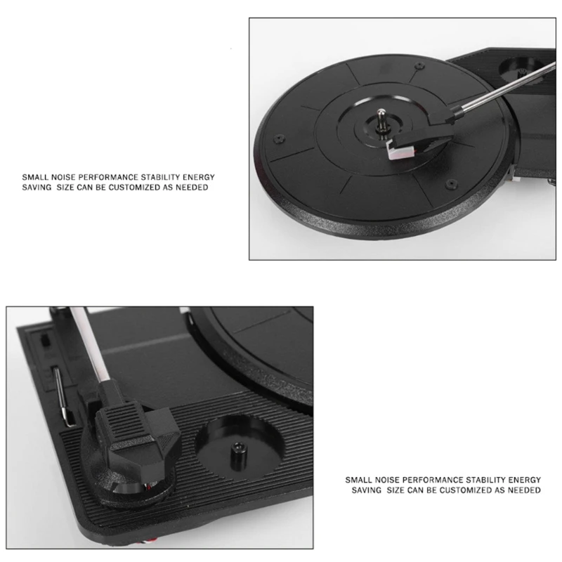 28cm Turntable Automatic Arm Return Record Player Gramophone For Lp Vinyl Record