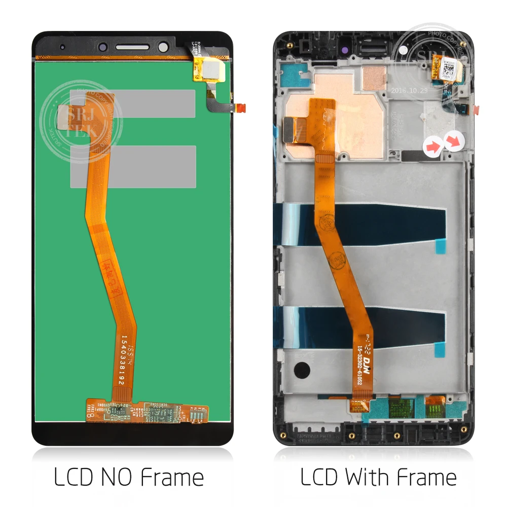 Для Lenovo Vibe K6 Plus жк дисплей сенсорный экран дигитайзер в сборе рамка для Note