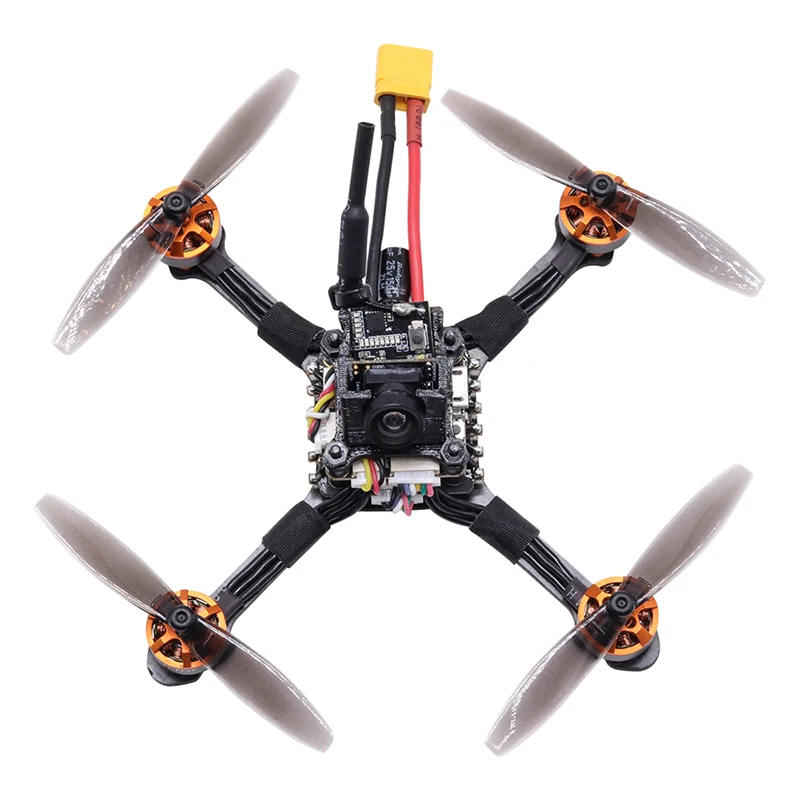 Гоночный пчела 105 мм 2 5 дюйма F411 20A Caddx Beetle 1200TVL 1104 8600KV 3S FPV зубочистка гоночный Дрон