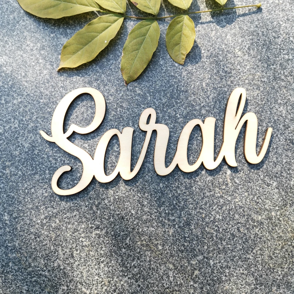Personalized wooden name signs  Personalized Name Sign, Letters Decor for Wedding Table or Baby Name in a Nursery Letters3