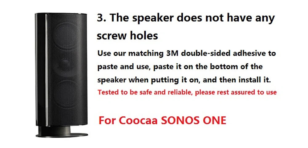 alto-falante suporte para sonos play 1 3