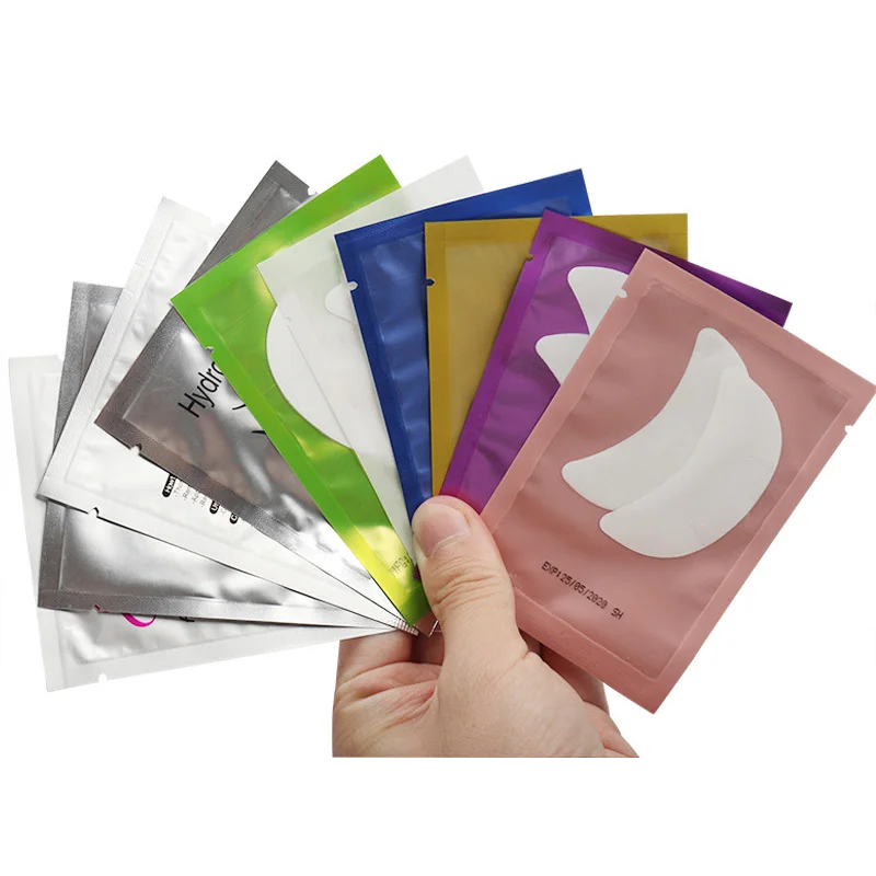 

HOT 50 Pairs Boat Eyelash eye patch Pad Gel Patch Grafting Eyelashes Under Eye Patches Eyelash Extension women Makeup Tools