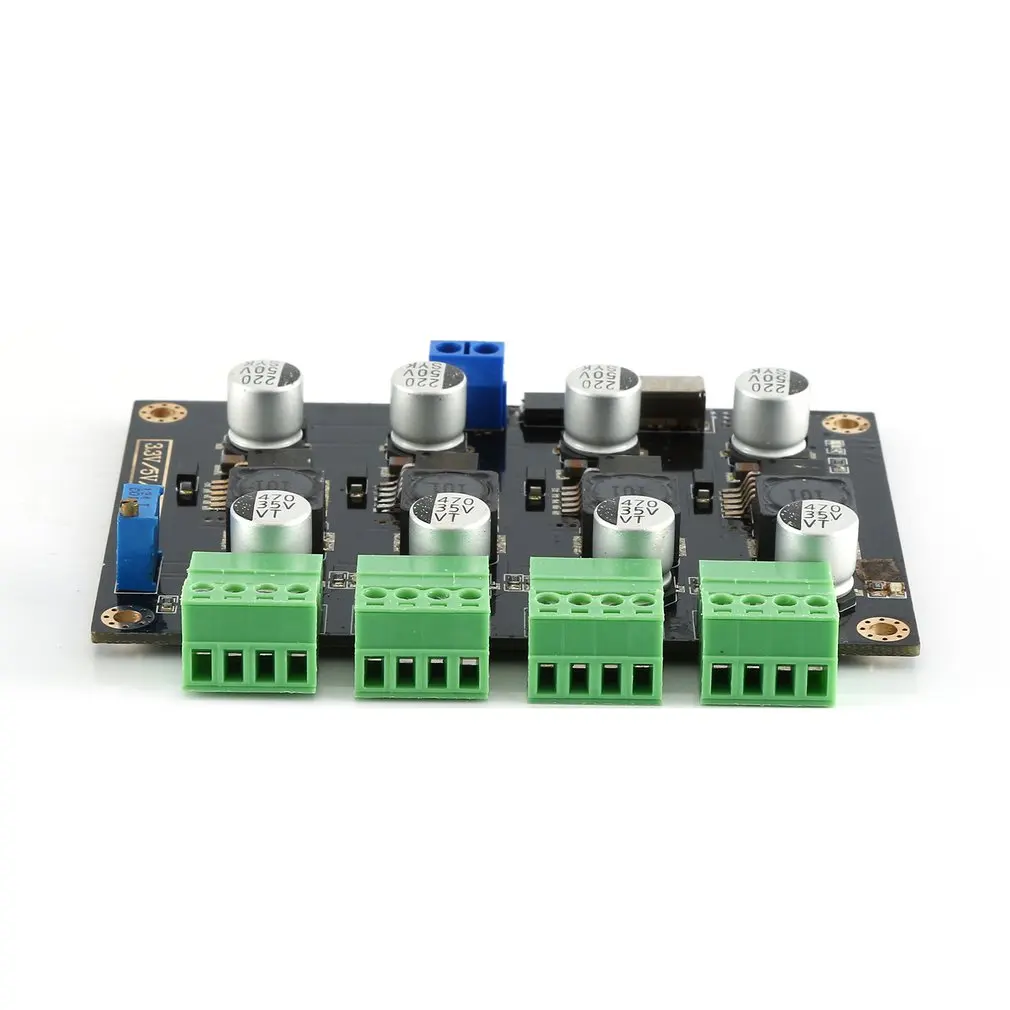 Многоканальный импульсный модуль питания 3,3 V/5 V/12 V/ADJ, плата питания с регулируемым напряжением LM2596