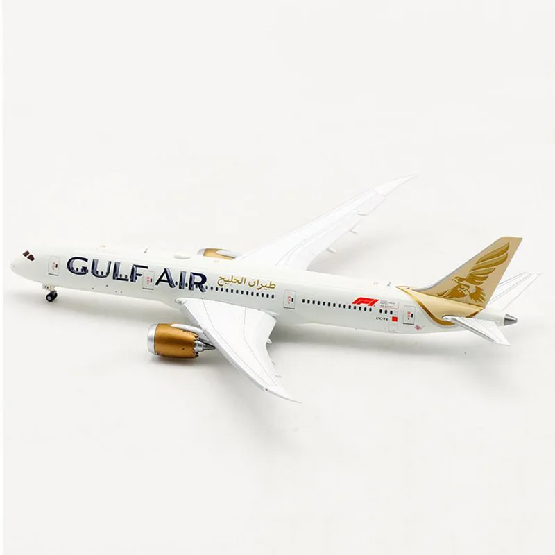 

16CM Boeing B787 GULF AIR Airline 1/400 Scale Airplane Model Toy Aircraft Diecast Plastic Alloy Plane Gift Kid Children Souvenir