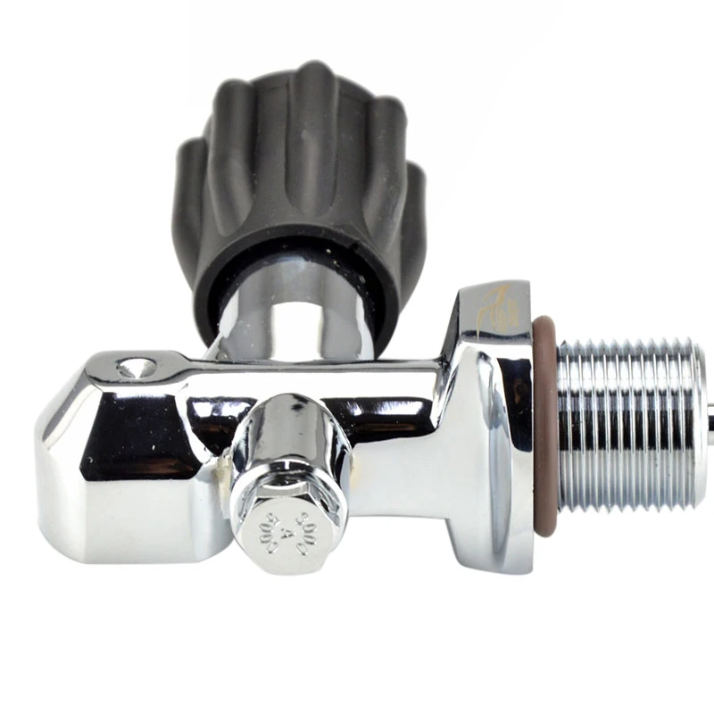

Scuba Diving PCP Paintball Scuba Din Cylinder Valves for Compressed Gases Style K G3/4 Thread 300bar/4500psi Carbon Fiber