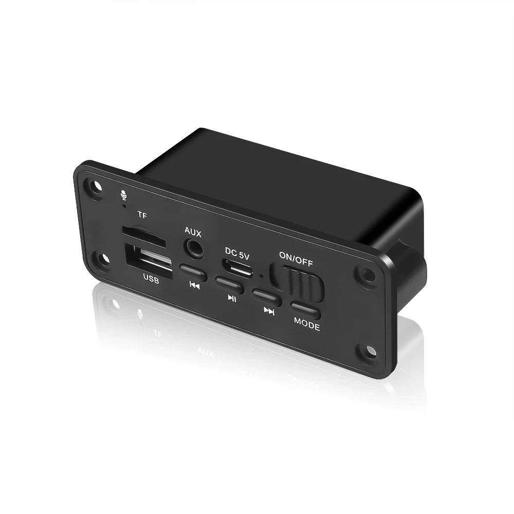 Bluetooth 5,0 MP3 плеер динамик 3 Вт FM аудио TF автомобильный модуль USB AUX Handsfree x радио для 2 декодера автомобиля 5 В доска