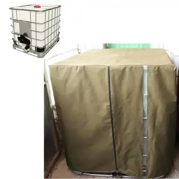 

IBC Ton Barrel Cover Sunshade Rainwater Tank Cover Durable Waterproof Barrel Oxford Fabric Protector
