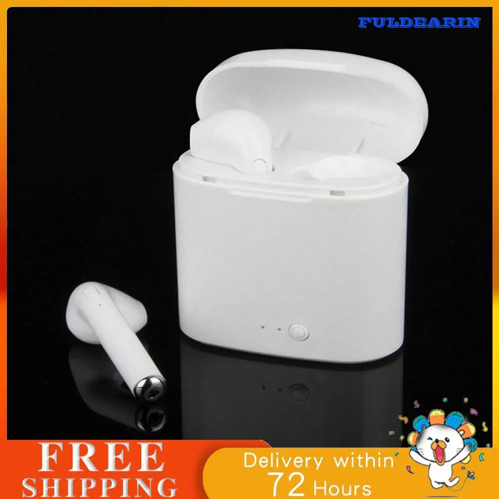 Новые мини наушники с двумя ушками Inear I7S TWS Bluetooth Беспроводная гарнитура для