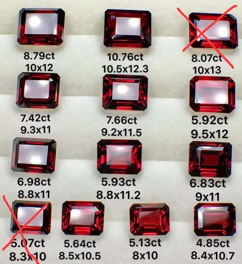 

100% natural garnet loose gemstone