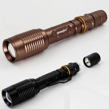 

Protable Outdoor 3000 Lumens 2x18650 Portable Handy LED Flashlight Small Pocket LED Torch Light Lamp